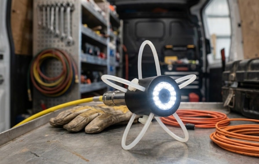 inspeccion de tuberias con camara